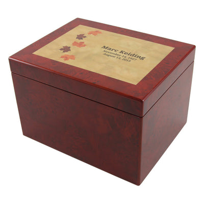 Autumn Leaves Memory Chest - 5280