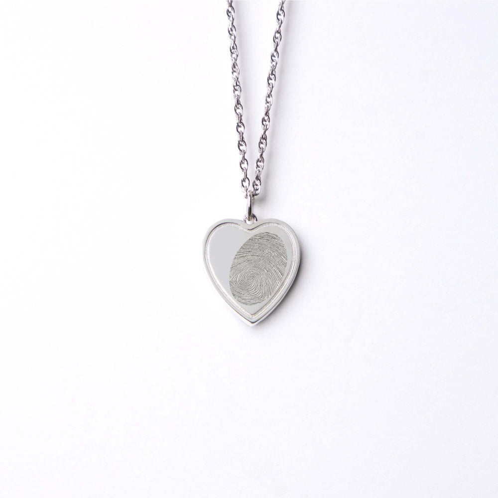 Heart Fingerprint Pendant - 5280