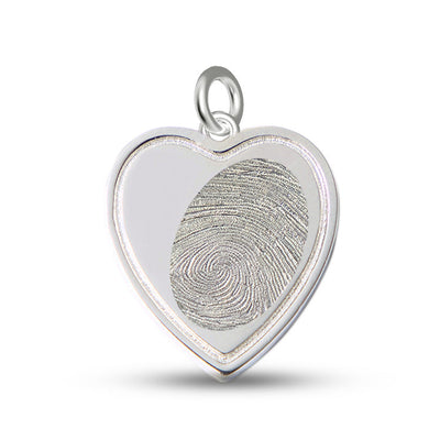 Heart Fingerprint Pendant - Belk